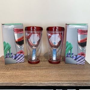 Set of 2 ASOBU Ice Vino 2 Go Insulated Wine Tumblers